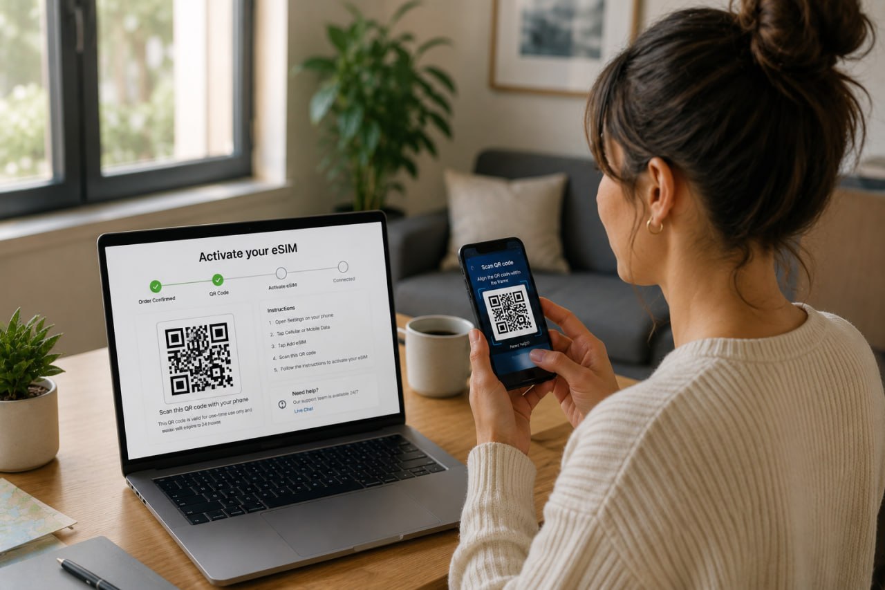 Scan and connect