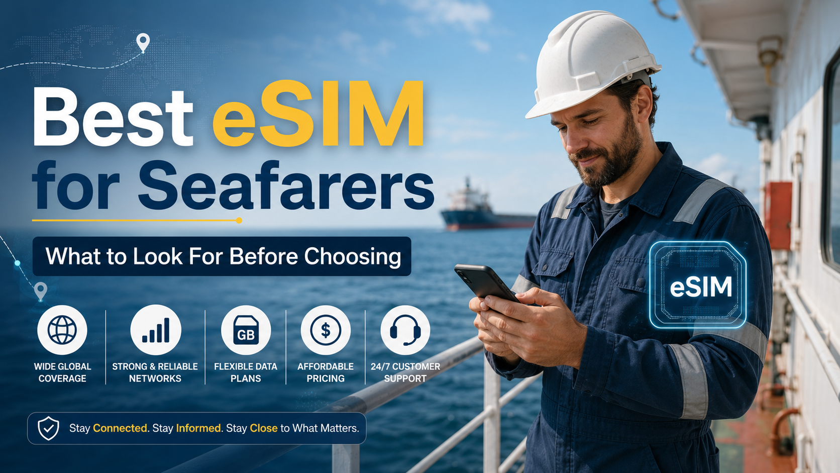 Best eSIM for Seafarers
