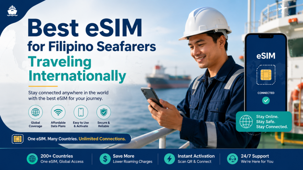 best eSIM for Filipino seafarers