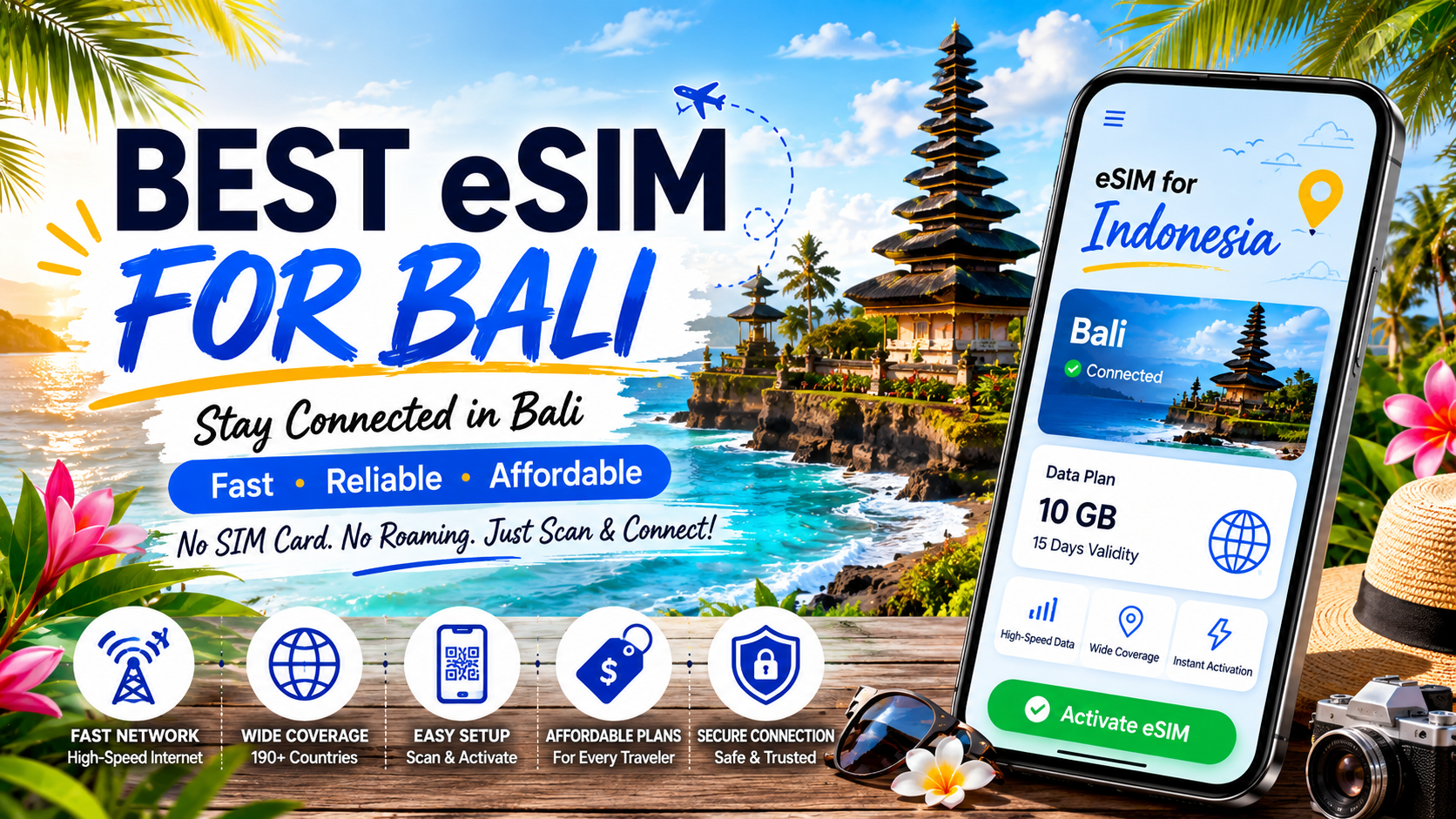Best eSIM for Bali: Everything Travelers Need to Know Before They Fly