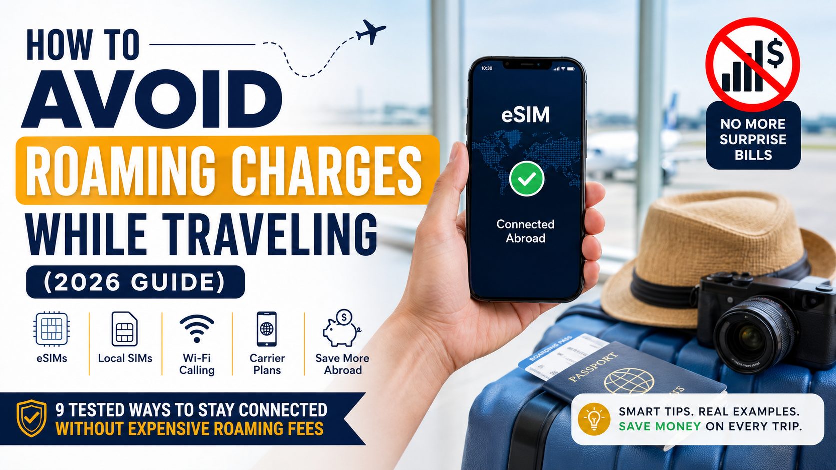 How to Avoid Roaming Charges While Traveling