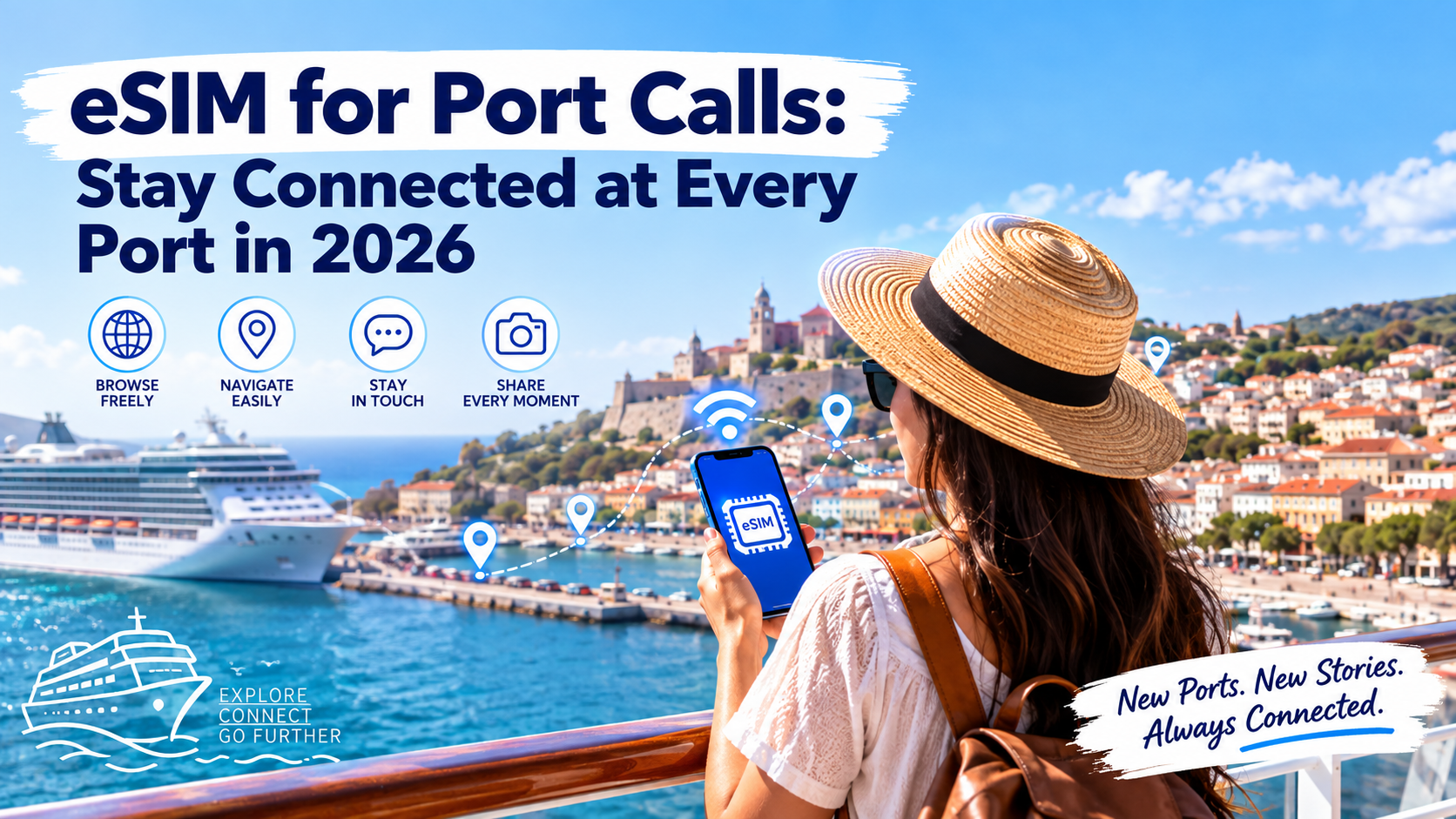 eSIM for Port Calls: Stay Connected at Every Port in 2026