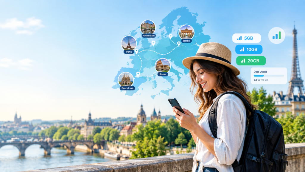 data plan for Europe trip